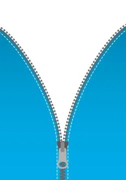 Zipper Stock Illustration