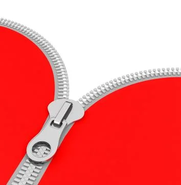 The zipper Stock Illustration