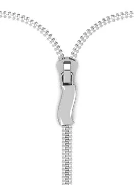 The zipper Stock Illustration