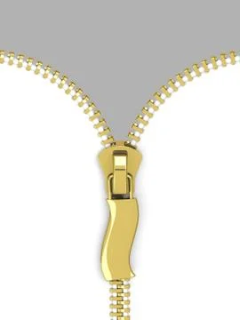 The zipper Stock Illustration
