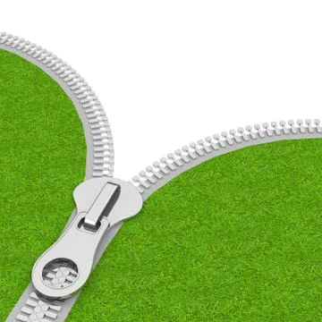 The zipper Stock Illustration