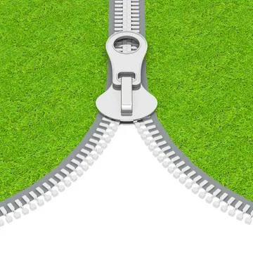 The zipper Stock Illustration