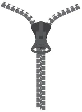 Zipper Stock Illustration