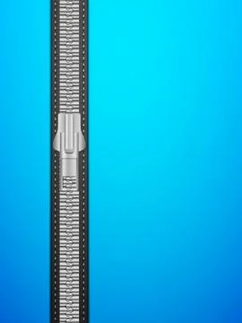 Zipper Stock Illustration