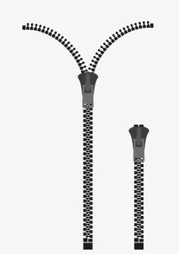 Zipper Stock Illustration