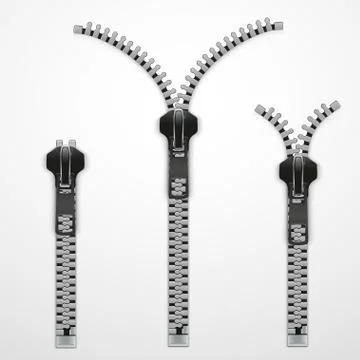 Zipper Stock Illustration
