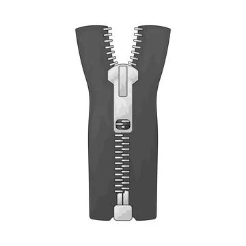 Zipper illustration Stock Illustration