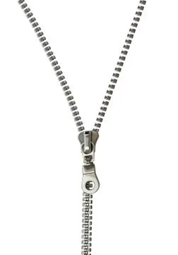 Zipper isolated Stock Photos