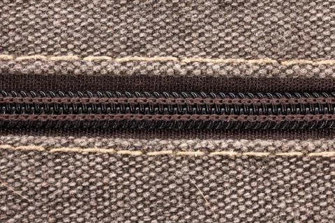 Zipper macro Stock Photos