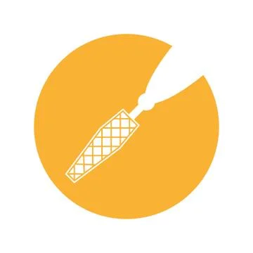 Zipper open isolated icon 스톡 일러스트
