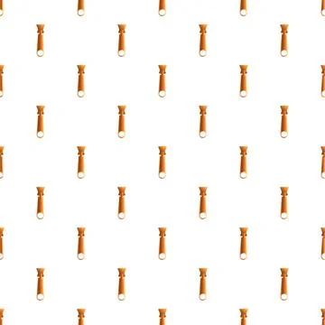 Zipper pull slider repeating seamless pattern background 库存插图