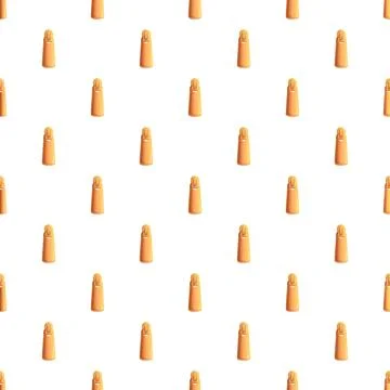 Zipper pull tab pattern repeating seamless background Stockillustratie