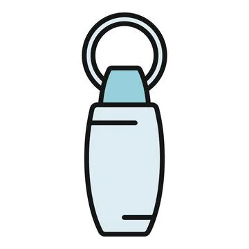 Zipper puller tab accessory design element 스톡 일러스트
