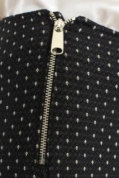 Zipper on the side of the pants Foto stock