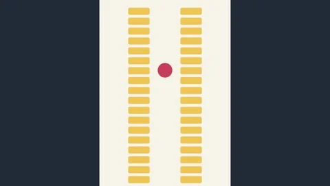 Zipper Track Wipe Video Transition Motion Graphic Video stock 342496325
