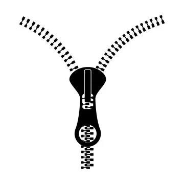 Zipper Vector Illustration Stock Illustration
