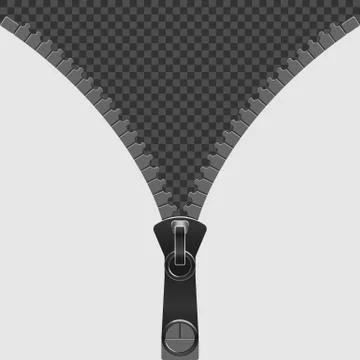 Zippers pulls away. The clasp opens a blank background. Pattern for Opening b 스톡 일러스트