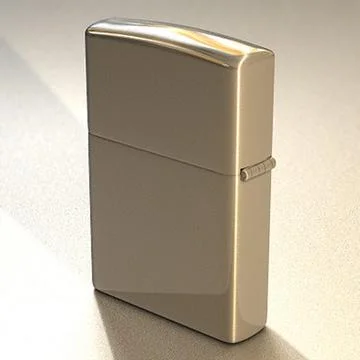 Zippo lighter 3D-Modell