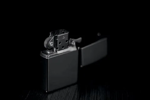 A Zippo lighter Stock Photos