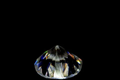 Zirconia in a microscopic view Stock Photos