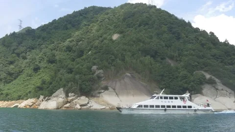 Zixing Dongjiang Lake Video stock 155138562