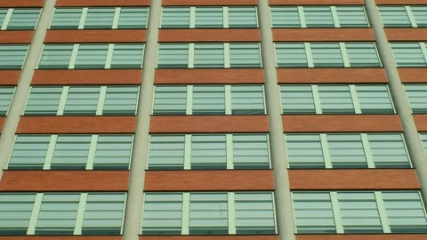 Zlin Bata administrative skyscraper built in 1938 Czech Republic, monument Stock Footage 105406309