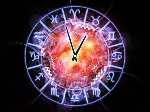 Zodiac abstraction Stock Illustration