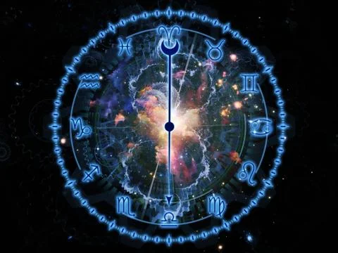 Zodiac abstraction Stock Illustration