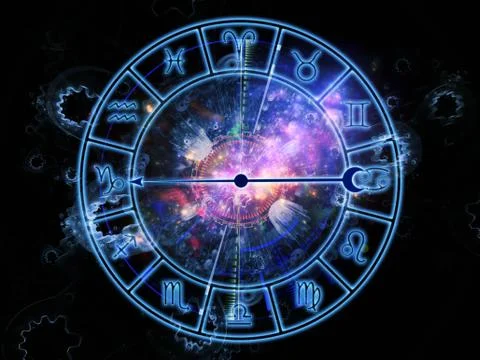 Zodiac abstraction Stock Illustration