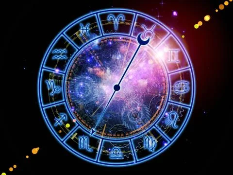 Zodiac abstraction Stockillustratie