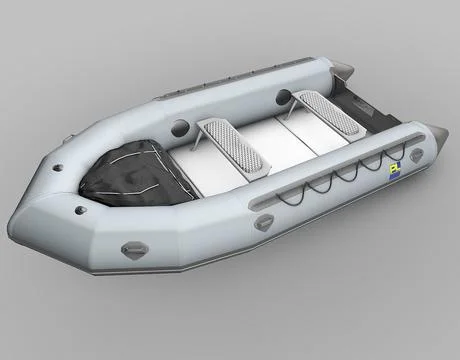 Zodiac Boat Raft 3D Model