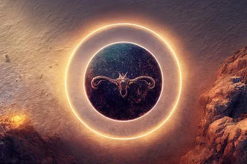 Zodiac Eclipse Stock Illustration