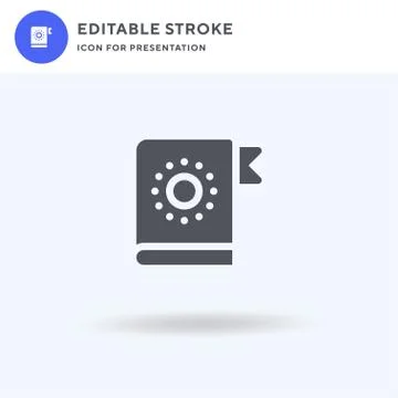 Zodiac icon vector, filled flat sign, solid pictogram isolated on white, logo Stock Illustration
