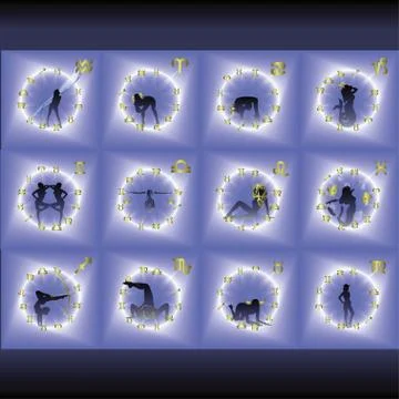 Zodiac 스톡 일러스트