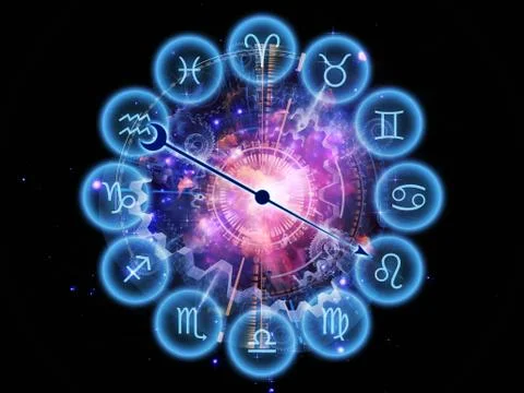 Zodiac mechanics Stock Illustration