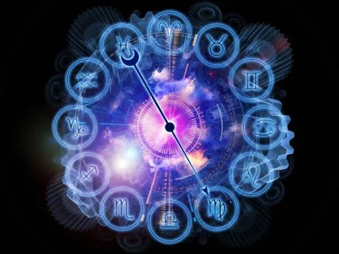 Zodiac nebulae Stock Illustration