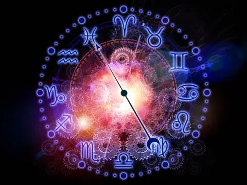 Zodiac nebulae Stock Illustration