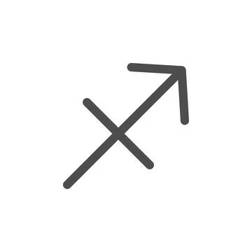 Zodiac Sagittarius Jupiter icon. Elements of web icon. Premium quality graphic Illustrazione stock
