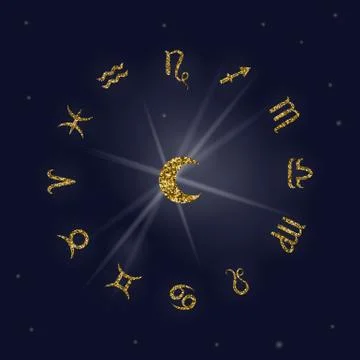 Zodiac sign Stock Illustration