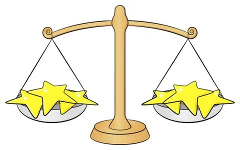 Zodiac sign - libra Illustrazione stock