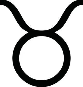Zodiac sign taurus Stock Illustration