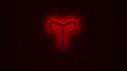 Zodiac signs Aries Stock Footage 62682223