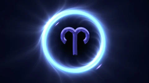Zodiac signs Aries Stock Footage 63599228