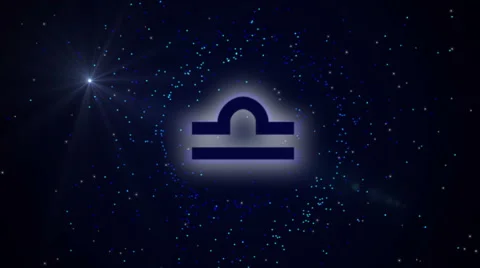 Zodiac signs Libra Stock Footage 62464644