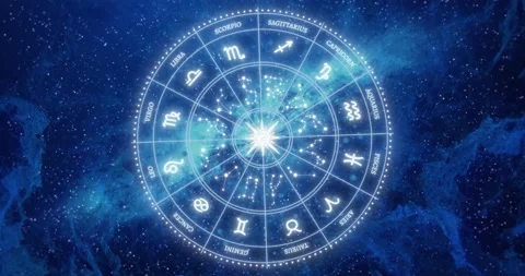 Zodiac Signs | Loopable Stock Footage 205605934