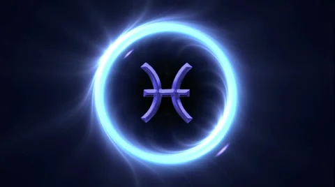 Zodiac signs Pisces Stock Footage 63599301
