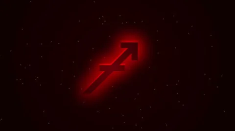 Zodiac signs Sagittarius Stock Footage 62682368