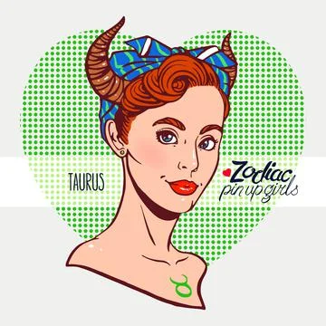 Zodiac signs - Taurus Stock Illustration