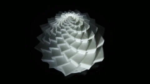Zoetrobe spin | optical illusion | Fibonacci sequence | the golden ratio angle Видео 145106449