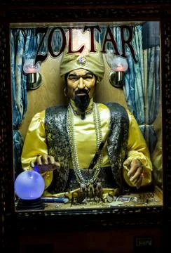 Zoltar the Fortune Teller Stock Photos